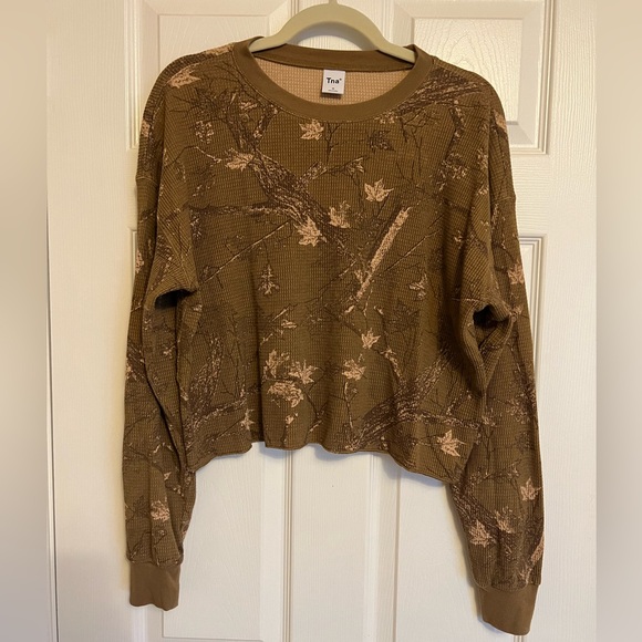 TNA Thermal Longsleeve Waffle Knit - Picture 2 of 3